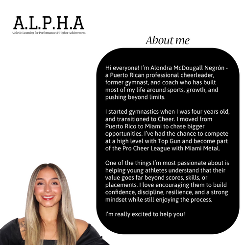 1 program option w/ Alondra McDougall Negron