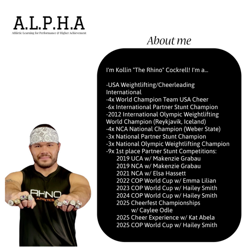 1 session program w/ Kollin Cockrell